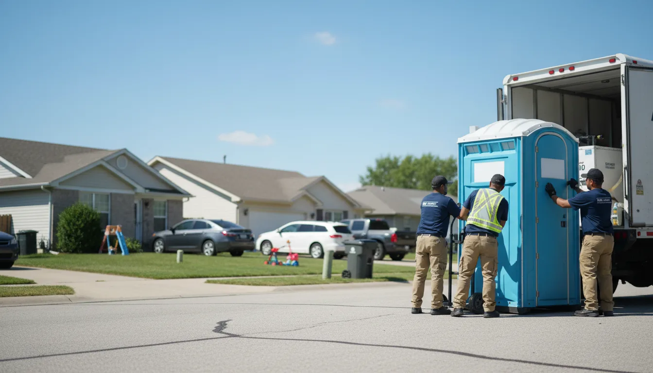 Standard Porta Potty Rentals in Columbia, SD near me